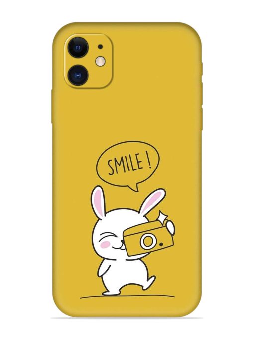 Hey Smile Please Embossed Soft Silicone Case for Apple Iphone 11 Edge Zapvi