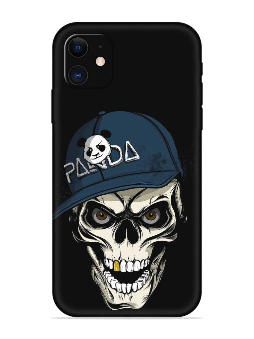 Panda Skull Embossed Soft Silicone Case for Apple Iphone 11 Edge Zapvi