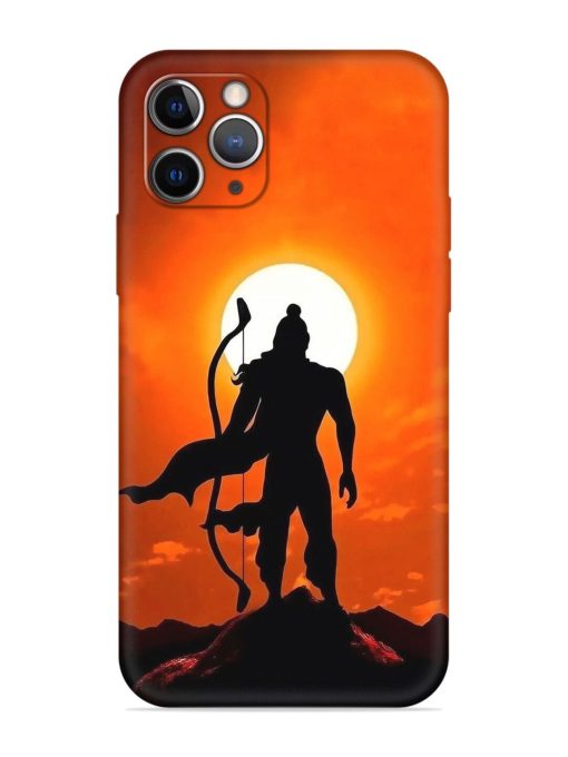 Shree Ram Embossed Soft Silicone Case for Apple Iphone 11 Pro Edge Zapvi