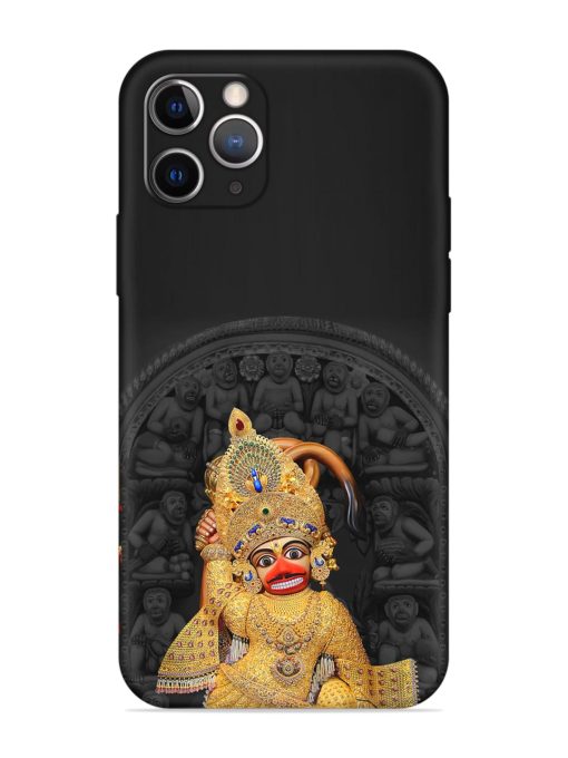 Indian Gold Hanuman Embossed Soft Silicone Case for Apple Iphone 11 Pro Edge Zapvi