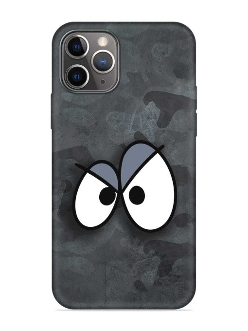 Big Eyes Night Mode Embossed Soft Silicone Case for Apple Iphone 11 Pro Max Edge Zapvi