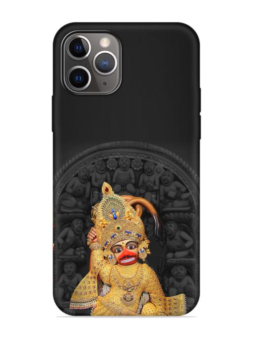 Indian Gold Hanuman Embossed Soft Silicone Case for Apple Iphone 11 Pro Max Edge Zapvi