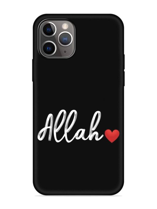 Allah Embossed Soft Silicone Case for Apple Iphone 11 Pro Max Edge Zapvi