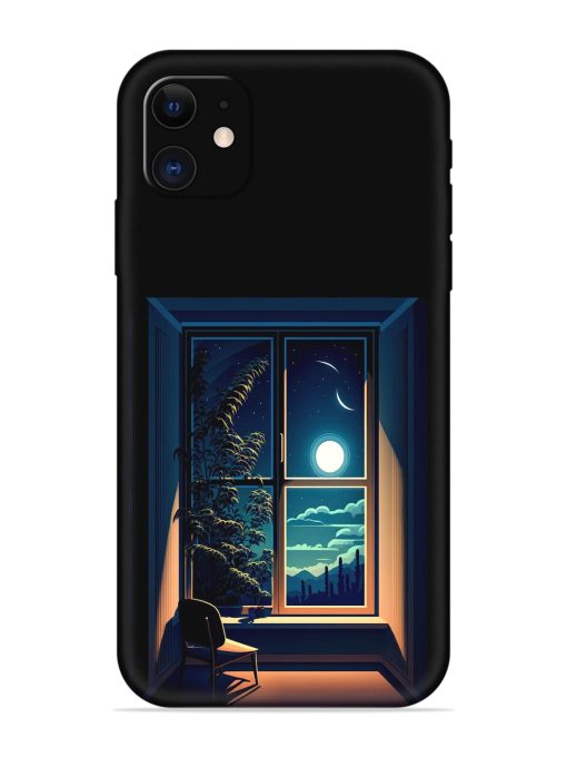 Night View At Window Embossed Soft Silicone Case for Apple Iphone 12 Edge Zapvi