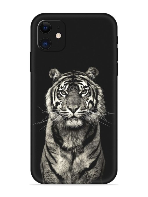 Tiger Art Embossed Soft Silicone Case for Apple Iphone 12 Edge Zapvi