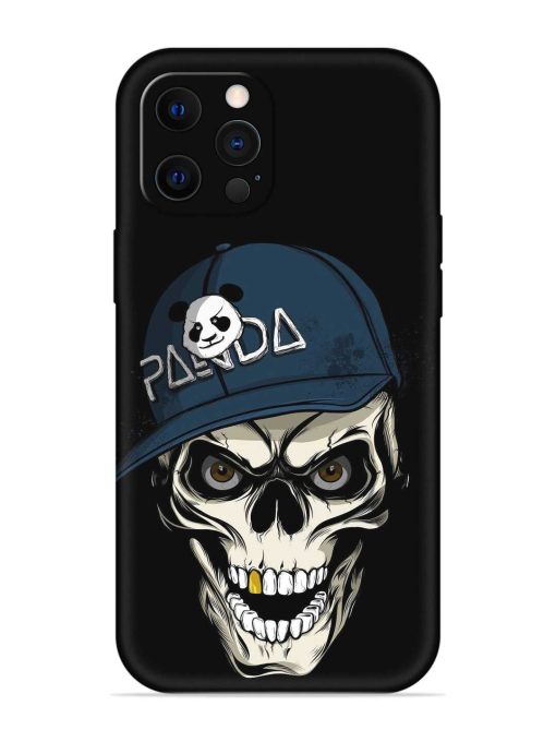 Panda Skull Embossed Soft Silicone Case for Apple Iphone 12 Pro Edge Zapvi