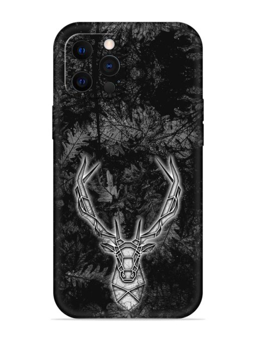 Ancient Deer Embossed Soft Silicone Case for Apple Iphone 12 Pro Edge Zapvi