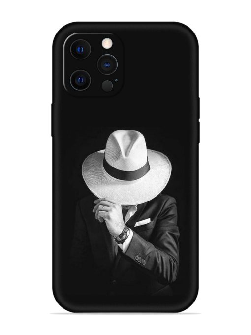 Men Under Hat Embossed Soft Silicone Case for Apple Iphone 12 Pro Edge Zapvi