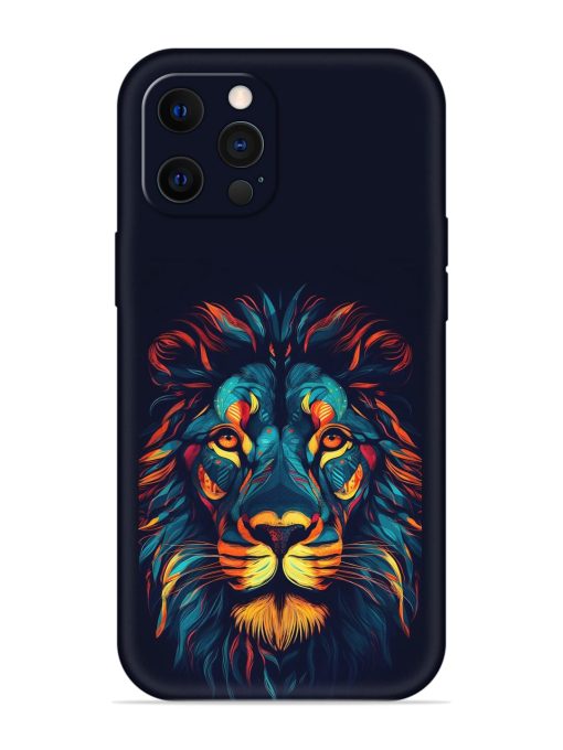 Colorful Lion Embossed Soft Silicone Case for Apple Iphone 12 Pro Edge Zapvi