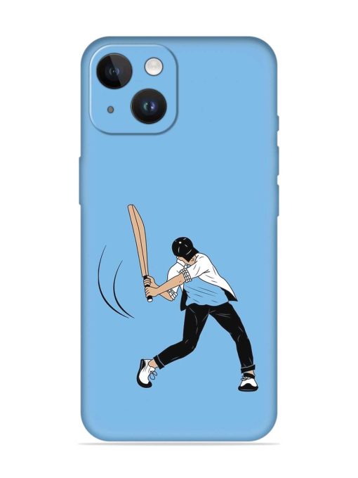 Cricket Gully Boy Embossed Soft Silicone Case for Apple Iphone 14 Edge Zapvi