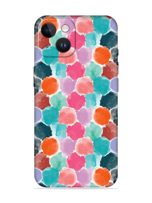 Colorful Seamless Pattern Embossed Soft Silicone Case for Apple Iphone 14 Edge Zapvi