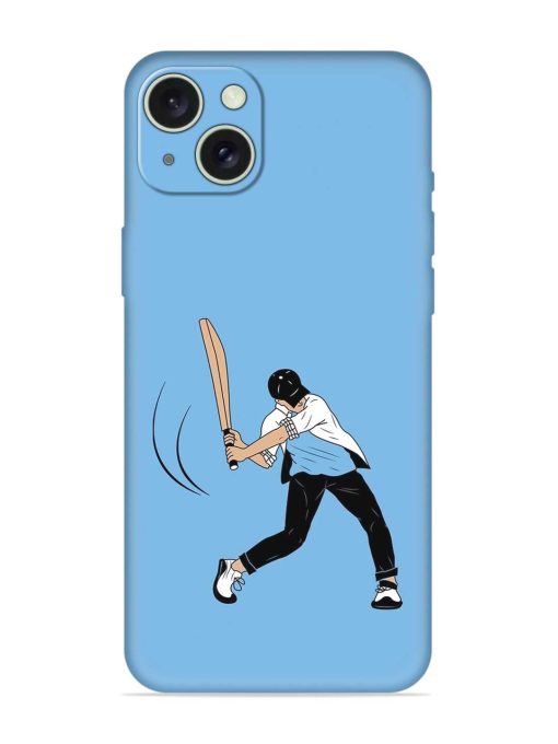 Cricket Gully Boy Embossed Soft Silicone Case for Apple Iphone 15 Plus Edge Zapvi