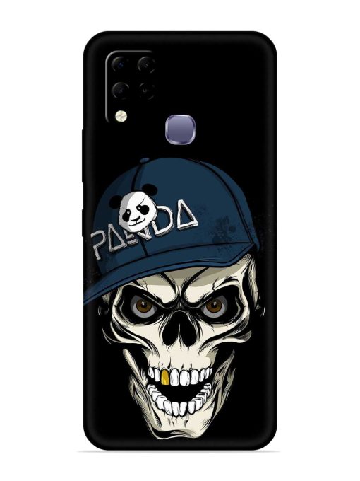 Panda Skull Embossed Soft Silicone Case for Infinix Hot 10S Edge Zapvi