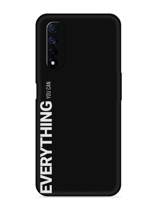 Everything You Can Embossed Soft Silicone Case for Realme Narzo 30 (4G) Edge Zapvi