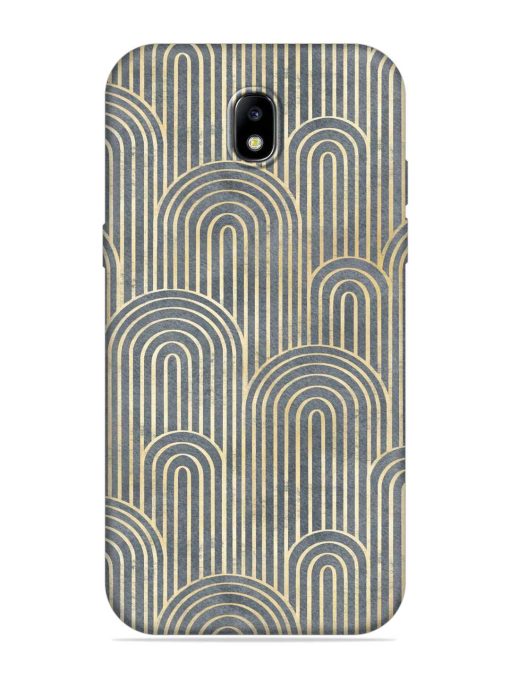 Art Deco Style Embossed Soft Silicone Case for Samsung Galaxy J7 (2017) Edge Zapvi