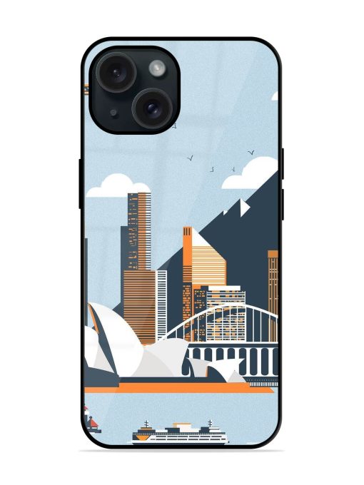 Sydney Opera Landscape Glossy Metal TPU Case Edge Zapvi