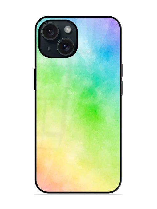 Watercolor Mixture Glossy Metal TPU Case Edge Zapvi