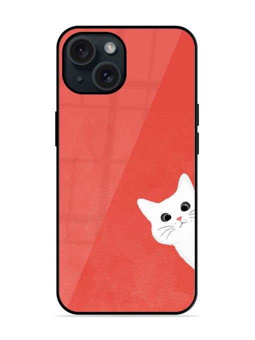 Lovely Cat Art Glossy Metal TPU Case Edge Zapvi