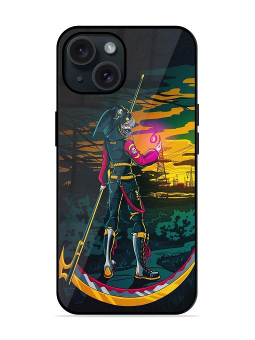 Grim Reaper Wallpaper Glossy Metal TPU Case Edge Zapvi