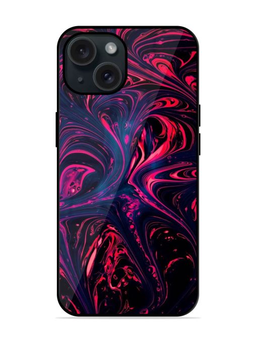 Abstract Background Glossy Metal TPU Case Edge Zapvi