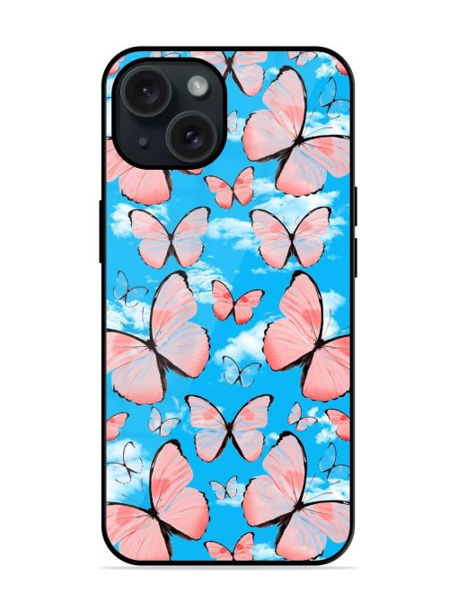 Seamless Pattern Tropical Glossy Metal TPU Case Edge Zapvi