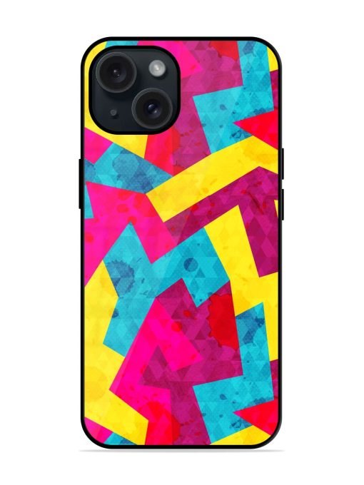 Bright Geometric Seamless Glossy Metal TPU Case Edge Zapvi