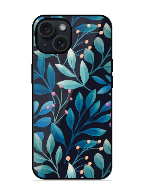 Cute Vector Floral Glossy Metal TPU Case Edge Zapvi