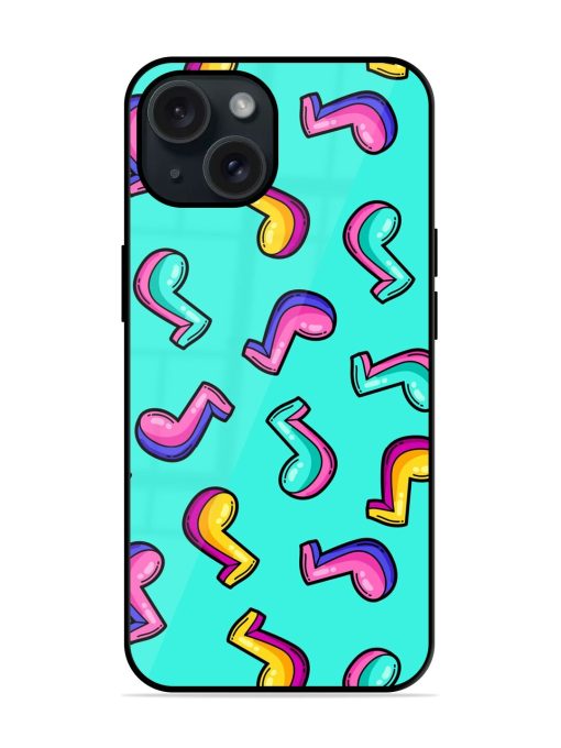 Seamless Pattern Cartoon Glossy Metal TPU Case Edge Zapvi