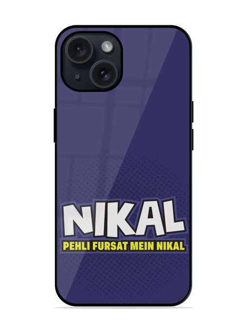 Nikal Pehli Fursat Glossy Metal TPU Case Edge Zapvi