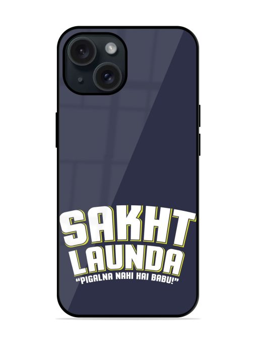 Sakht Launda Humorous Glossy Metal TPU Case Edge Zapvi