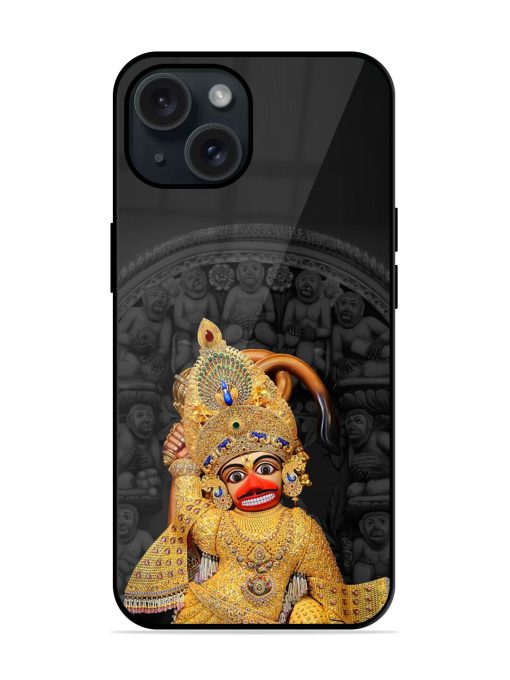 Indian Gold Hanuman Glossy Metal TPU Case Edge Zapvi