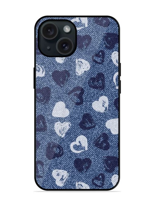 Vector Valentine Background Glossy Metal TPU Case Edge Zapvi