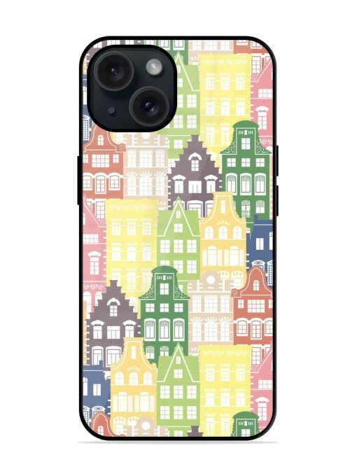 Seamless Shapes Pattern Glossy Metal TPU Case Edge Zapvi