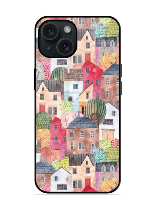 Abstract Seamless Pattern Glossy Metal TPU Case Edge Zapvi