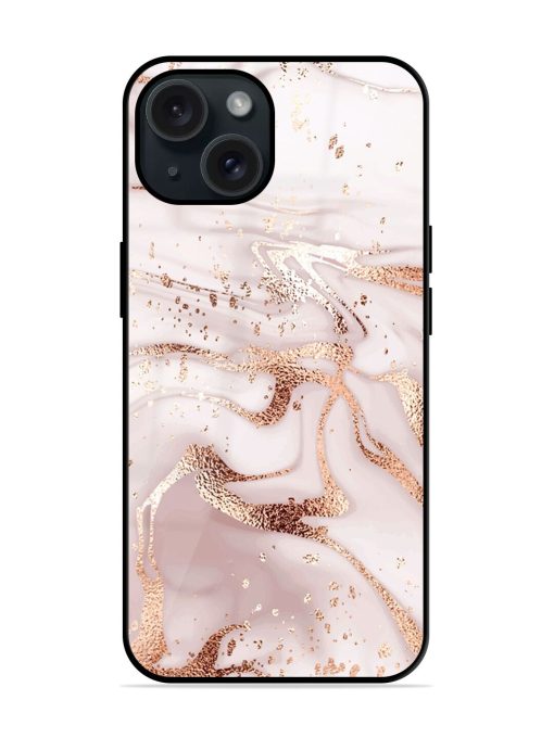 Liquid Abstract Marble Glossy Metal TPU Case Edge Zapvi