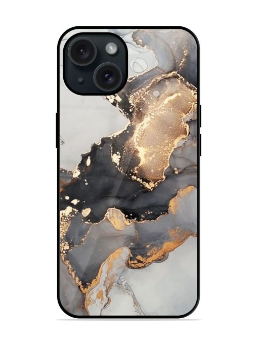 Luxury Abstract Fluid Glossy Metal TPU Case Edge Zapvi