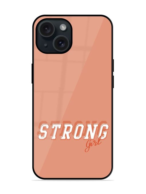 Strong Girlgraphic Design Glossy Metal TPU Case Edge Zapvi