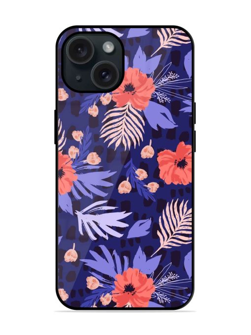 Abstract Peony Bouquets Glossy Metal TPU Case Edge Zapvi