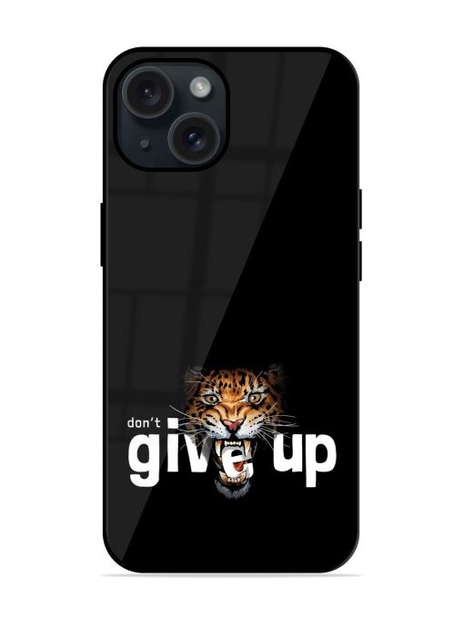 Don'T Give Slogan Glossy Metal TPU Case Edge Zapvi