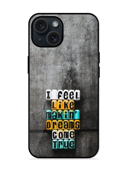 Dreams Come True Glossy Metal TPU Case Edge Zapvi