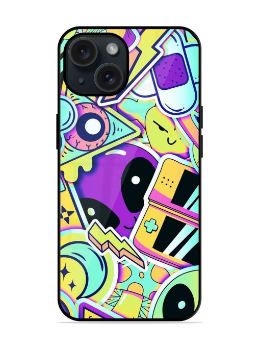 Scratch Art Glossy Metal TPU Case Edge Zapvi