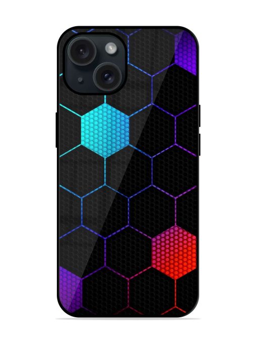 Neon Web Art Glossy Metal TPU Case Edge Zapvi