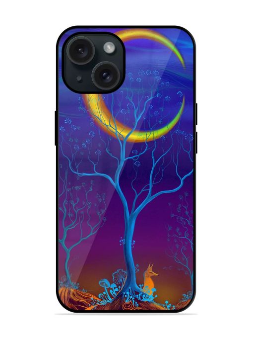 3D Neon Illustration Glossy Metal TPU Case Edge Zapvi