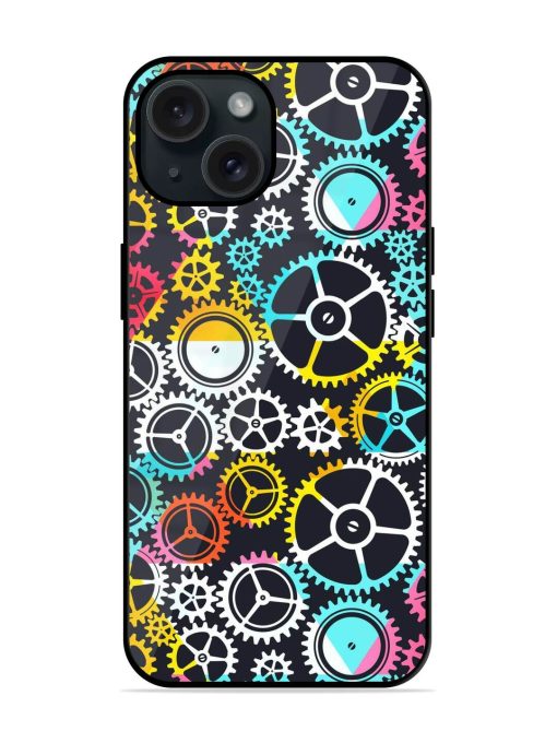 Colored Clockwork Seamless Glossy Metal TPU Case Edge Zapvi