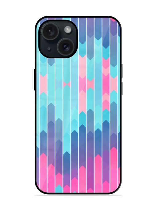 Abstract Lines Vector Glossy Metal TPU Case Edge Zapvi