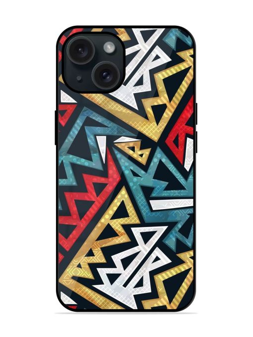 Ancient Geometric Vector Glossy Metal TPU Case Edge Zapvi