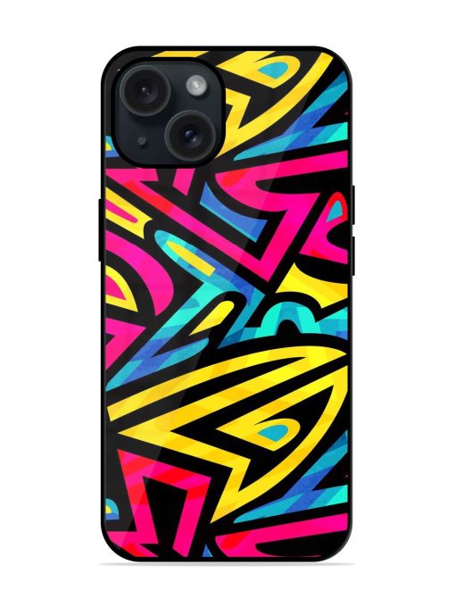 Bright Graffiti Seamless Glossy Metal TPU Case Edge Zapvi