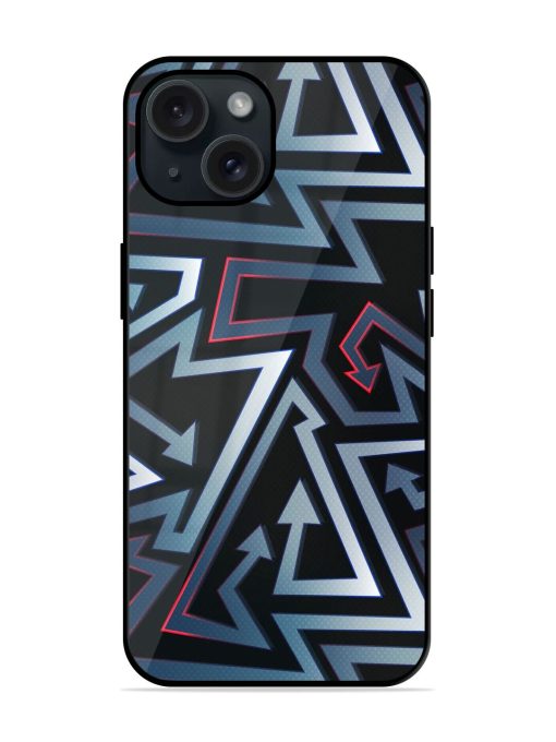 Graffiti Arrow Seamless Glossy Metal TPU Case Edge Zapvi