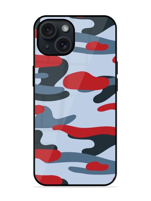 Military Camouflage Seamless Glossy Metal TPU Case Edge Zapvi