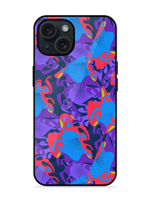 Seamless Abstract Backdrop Glossy Metal TPU Case Edge Zapvi